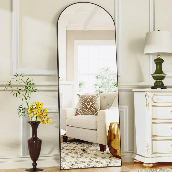 Floor Mirror with Stand,full Length Wall Mirror,length Standing Mirror,bedroom Living Room Wall Mirror,flange Frame