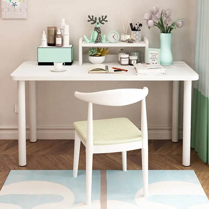 Creativity Dining Tables Aesthetic Writing Desk White Side Table Minimalist Drawers Escritorios Infantiles Home Furniture