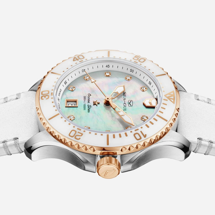 New  Seagull reloj mujer 300M Waterproof Diving Business Automatic Mechanical Watch For Women's Watch Ocean Star 1211