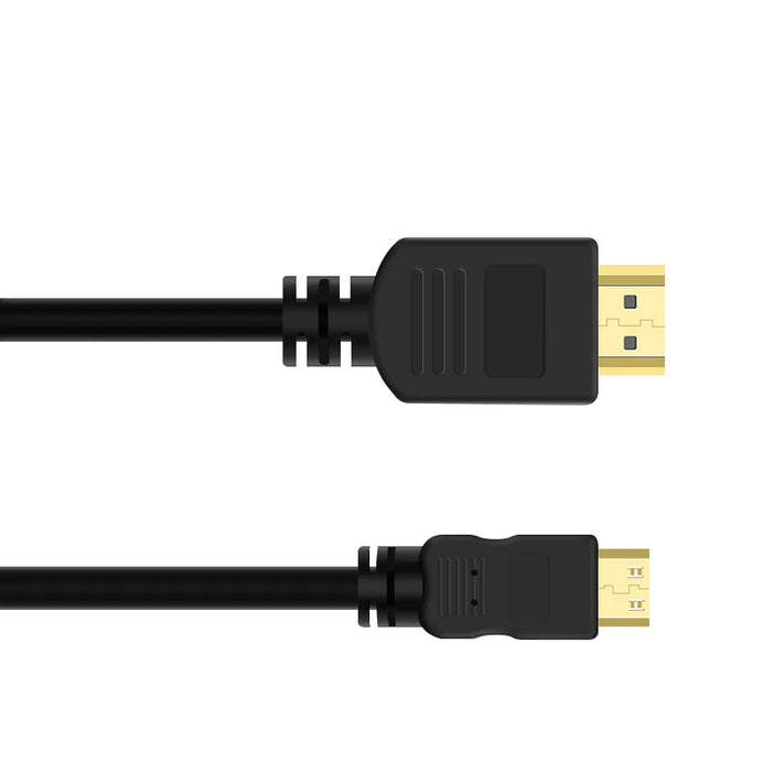 4K Mini HDMI-Compatible to HDMI-Compatible Cable for Portable Monitor Connection with Laptop, PC, TV BOX, PS5, XBOX One