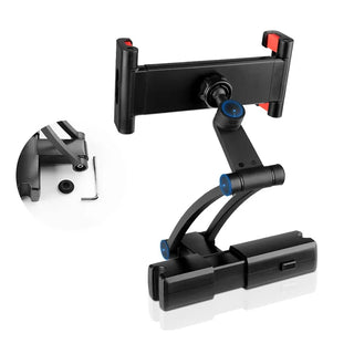 Tablet Monitor Car Holder Stand Car Rear Pillow For Ipad with Universal 360 Rotation Bracket Back Seat Car Mount Handrest PC