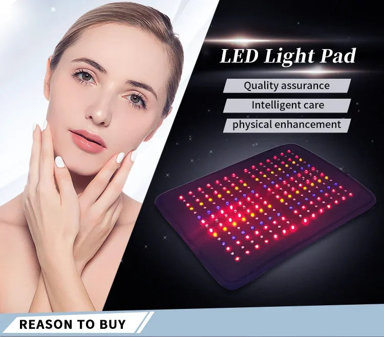 Lose Weight Promote Wound Healing Red Near Infrared Led Light Therapy Wearable Device