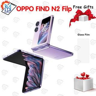 Original OPPO Find N2 Filp Folded Phone 6.8 Inches Foldable AMOLED 120Hz Screen Dimensity 9000+ Camera 50MP NFC Smartphone