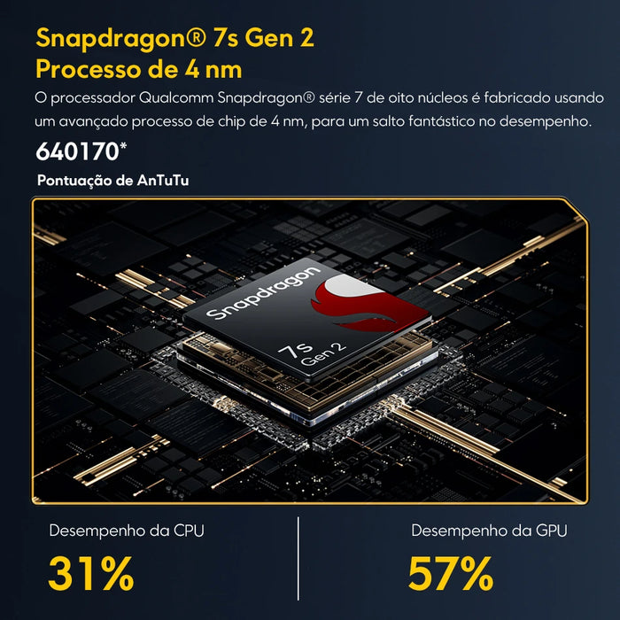 [Lançamento mundial] POCO X6 5G Snapdragon 7s Gen 2 120Hz Flow AMOLED Tela Smartphone Câmera Tripla de 64 MP com OIS NFC 67W