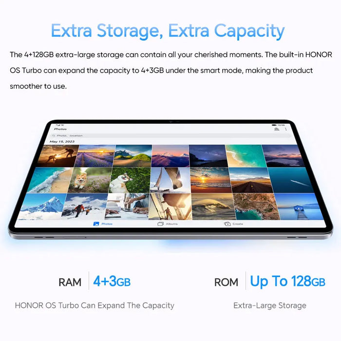 Global Version HONOR Pad X9 4G LTE 11.5'' 120Hz Large Screen Snapdragon 685 Android 13 MagicOS 7.1 Octa-core 7250mAh Battery