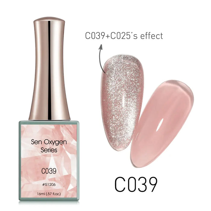 16ml CANNI JELLY Color Nail Gel Polish Sparkle Cat Eye Magnet Neon Gel Polish Lacquer Venalisa Semi Permanent Gel Nail Varnish