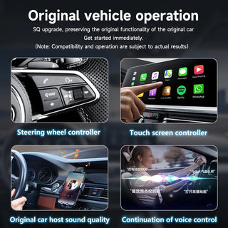Mini Smart Carplay AI Box Apple Carplay Wireless Adapter Car OEM Wired To Wireless Car Play Plug and Play USB Dongle for iphone