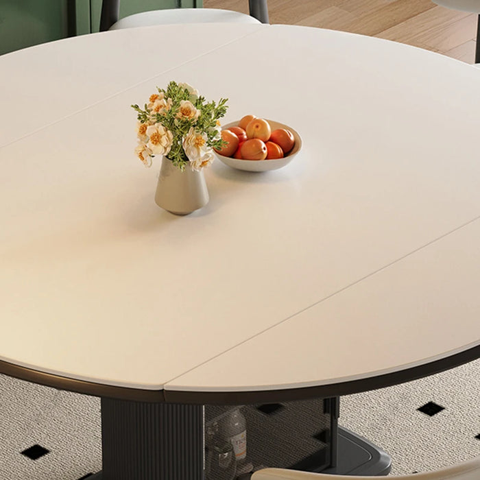 Service Table Dining Restaurant Tables Round Modern Rooms Cafe Reception Elegant Kitchen Room Extendable Mesa Home Furniture