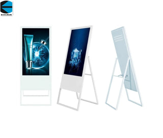EKAA 32 inch indoor LCD Ultra-Slim Portable Digital totem Sign for Bar