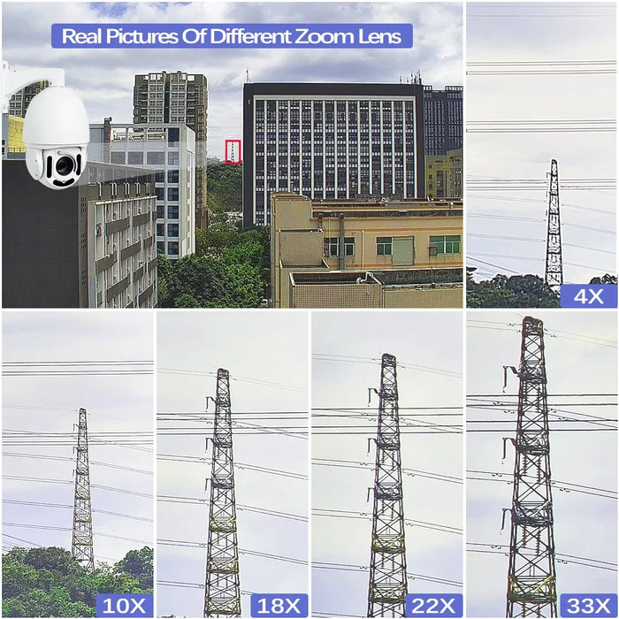 500m 1km Distance Catch Anti Intrusion Fast With Sound UNV IP Network 4MP Laser Led Outdoor PTZ Security Camera