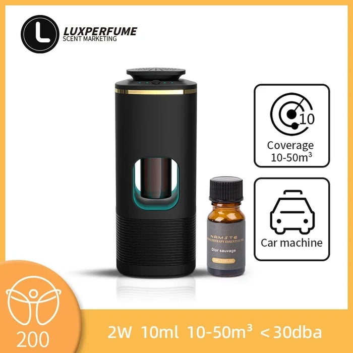 NAMSTE Dual Function Car Air Freshener Start and Stop Home Room Fragrance Aroma Diffuser Perfume Package 10ML Six Oil Pieces