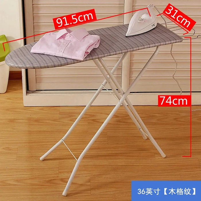 Ironing Board Heat Proof Cloth High Foot Foldable Ironing Board Portable Insulated Electric Iron Ironing Table