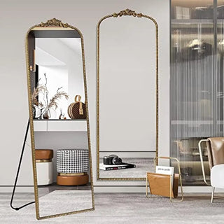 Mirror for Bedroom Mirror Full Body Free Shipping Freestanding or Wall-mounted or Wall-mounted Living Room Furniture Home