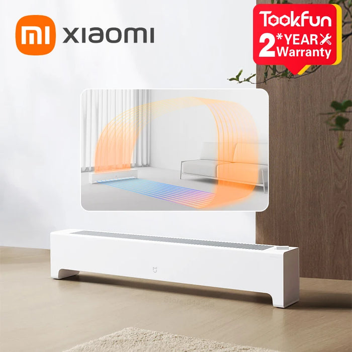 2024 XIAOMI MIJIA Baseboard Electric Heaters 2 2200W 5S Fast Heating Home Room Heater Low Noise IPX4 Waterproof