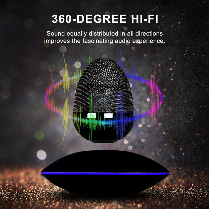 Air Speaker Portable Superior Sound Quality Speaker 360 Degree Hifi Surround Sound Magnetic Floating Leviating Speaker