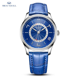 Seagull Watch Male Waterproof Steel Belt Mechanical Watch Business Casual Calendar Automatic Mechanical Watch 819.37.6038
