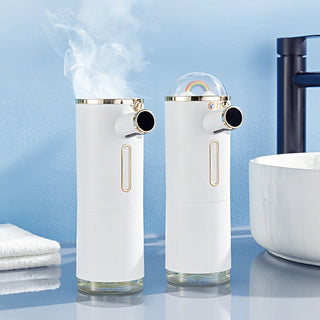 Automatic Liquid Soap Dispenser Foaming Foaming Agent Portable USB Rechargeable Foam Soap Dispenser for Bathroom Kitchen