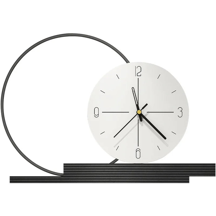 51*36cm Mute Wall Clock Hanging Watch Living Room Light Luxury Fashion Home Clocks Hanging Wall Modern Simple Decoration NEW