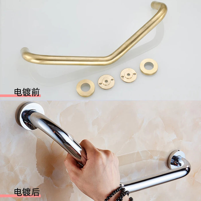 Support Bar Vacuum Suction Cups Copper Bathroom Staircase Railing Safety Rod Bed Furniture Handrails Toilet Sarga Gadgets Handle