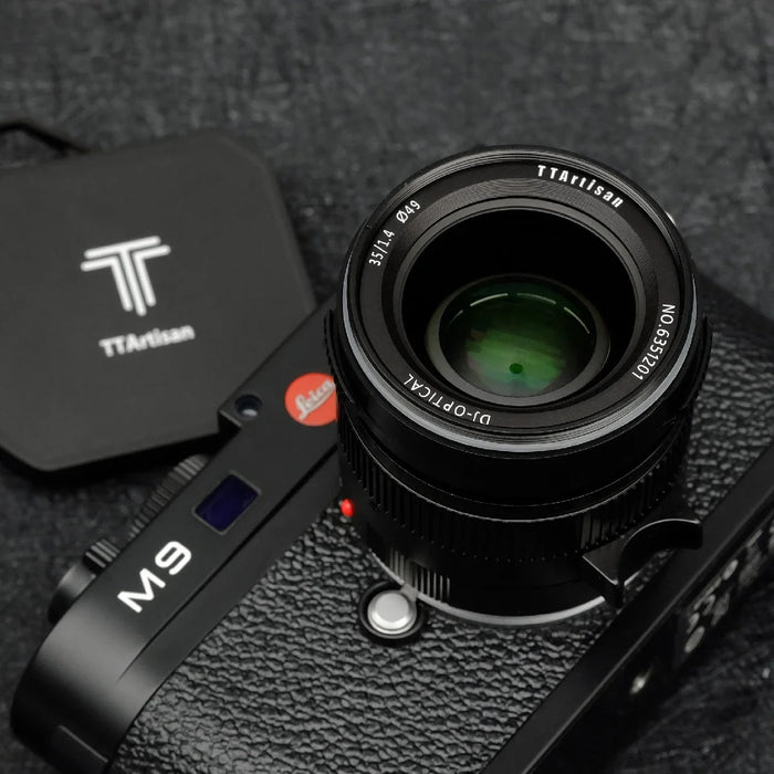 TTArtisan 35mm F1.4 Full Frame Mirrorless Camera Lens Manual Focus Lens for Leica M Series Lens M2/M3/M4/M5/M6/M7/M8/M9/M9P