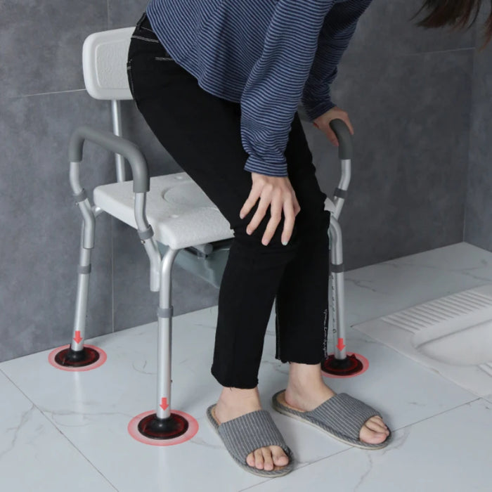 Article Home Bathroom Shower Chair Folding Toilet Stool Design Portable Plastic Scaffolding Bath Tabourets Foot Rest Square