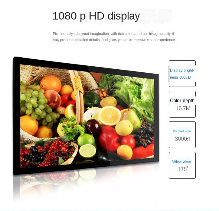 OEM Factory Player Machine Android Advertising Display Tv Digital Signage For Restaurant AD Equipment