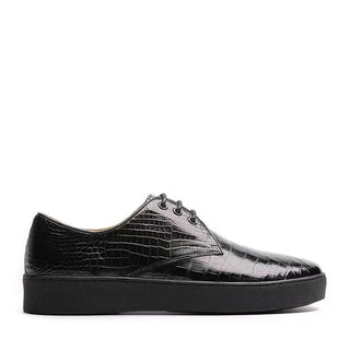 BATMO 2022 new arrival Fashion crocodile skin causal shoes men,male Genuine leather shoes pdd168