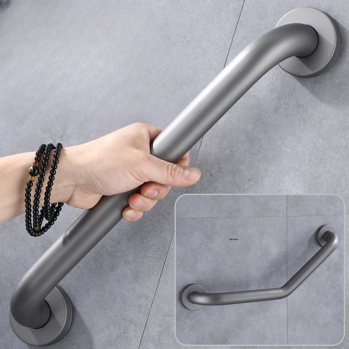 Bathroom Equipment Handrail Staircase Toilet Grab Fixed Catcher Disabled Support Stainless Steel Supplies Safety Bed Toilet Part