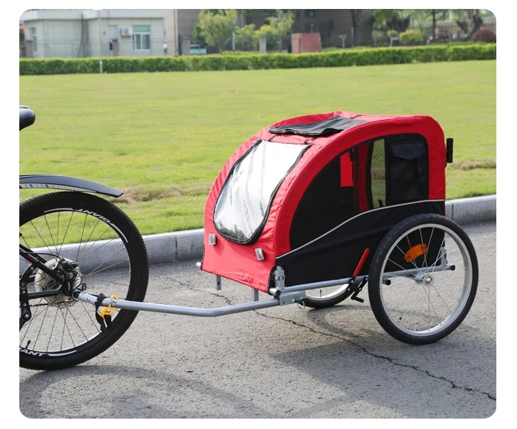 Amazon hot sell Best dog bicycle trailers for pets