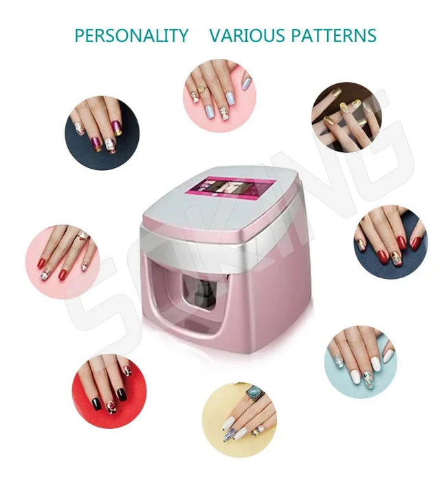 new product distributor wanted Intelligent automatic 3D digital finger nail printing machine