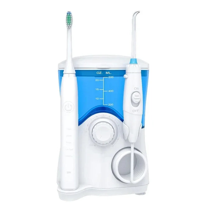 New Water Flosser Oral Irrigator With Electric Toothbrush 2 In 1 Comb For Family Oral Care