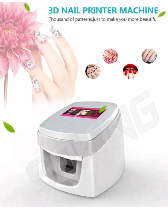 new product distributor wanted Intelligent automatic 3D digital finger nail printing machine