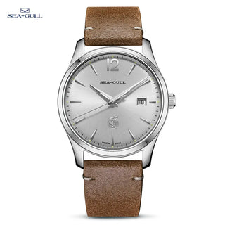 New Seagull Mechanical Watch relogio masculino ST2130 Men's Automatic Retro 50m Waterproof Wristwatch reloj mujer 6143