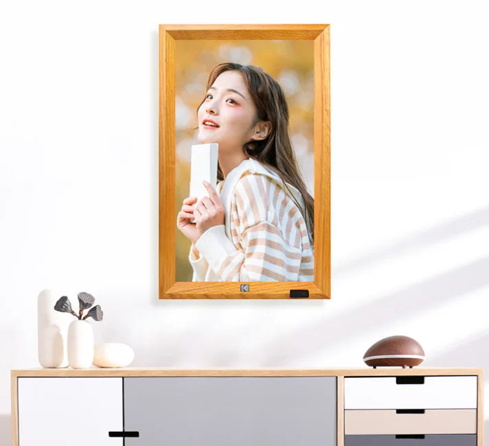 Pictures play screen 22 32 43 "digital HD picture frame intelligent art electronic album picture frame advertising display