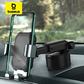 Baseus Car Phone Holder Stand Sucker for iPhone Xiaomi Strong Suction Cup Car Mount Holder 360 Adjustable Gravity Car Holder