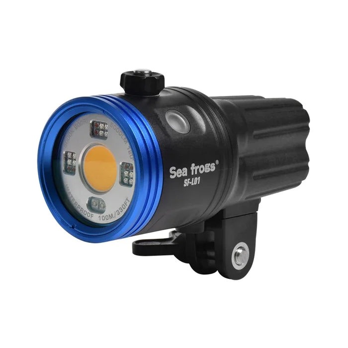 Seafrogs Waterproof 100m Photography Video Light 5000LM Scuba Diving LED Flashlight Strobe