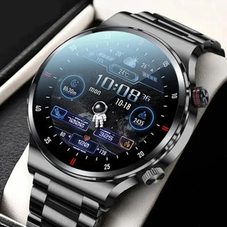Bluetooth Smart Watch Calling Smartwatch Body Temperature Monitor Blood Pressure For ASUS ROG Phone 5S LG W10 ZTE S30 VIVO iQOO