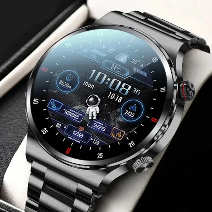 Bluetooth Smart Watch Calling Smartwatch Body Temperature Monitor Blood Pressure For ASUS ROG Phone 5S LG W10 ZTE S30 VIVO iQOO