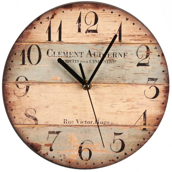 Wall Wooden Clocks Brief Design Silent Home Cafe Office Wall Decor Clocks for Kitchen Wall Art  Large Wall Clocks 23cm