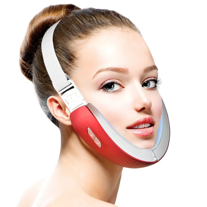 Personal V Shape Face Lift Meter Chin EMS Facial Massager Lifting V Line Up Beauty Tool SkinCare Instrument Face Massager