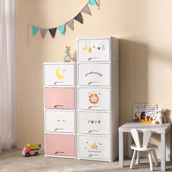 Plastic Cupboard Closet Armable Organizer Cube Filing Bedroom Baby Wardrobe Dressers Storage Kids Muebles Living Room Cabinets