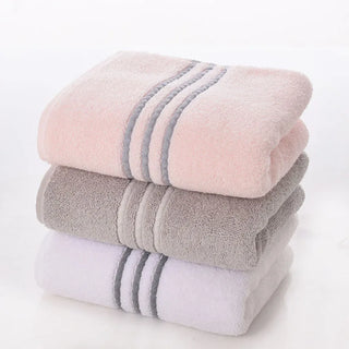 Quick Dry Towel Bathroom Set Luxury Solid Bath Towel Cotton for Body Soft Hand Face Towel Microfiber for Adult Beach Towel