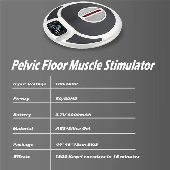 EMS Pelvic Floor Chair Muscle Stimulator Kegel Exercise Trainning Postpartum Repair Machine for Woman and Man ﻿