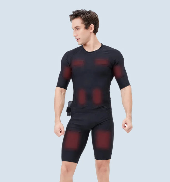 No moisten gym used ems stimulator body suit / wireless EMS training  for muscle fitness