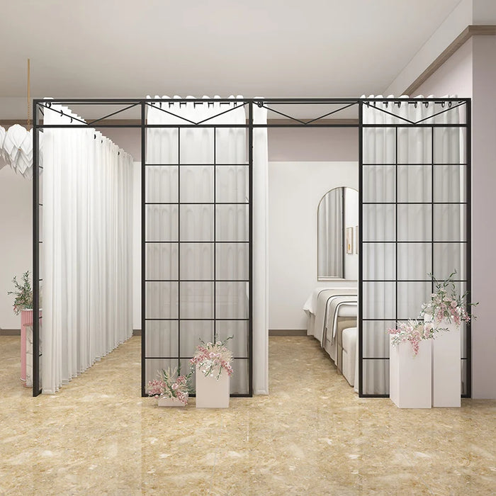 Custom-made Wrought Iron Screen Partition Beauty Salon Nail Shop Rental House Work Room Office Living Room Renovation