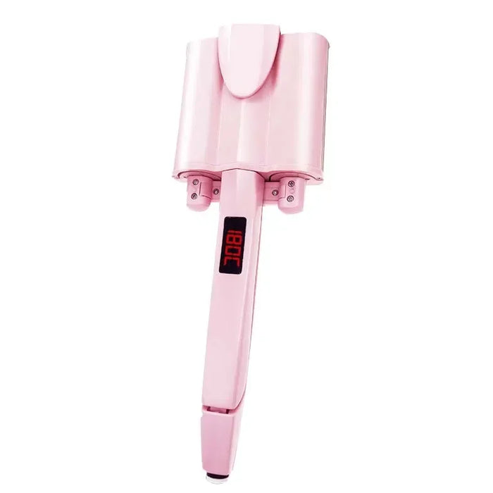 2021 New product factory price Cheep 3Barrels Curling Iron Hair Styler Private Iron Curler Curling