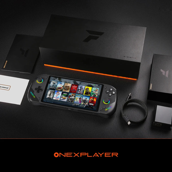 OnexPlayer Onexfly AMD Ryzen 7 7840U PC Game Console 3 IN 1 Laptop Tablet 3A Handheld Mini Game Computer 7" 120Hz Screen 32G ROM