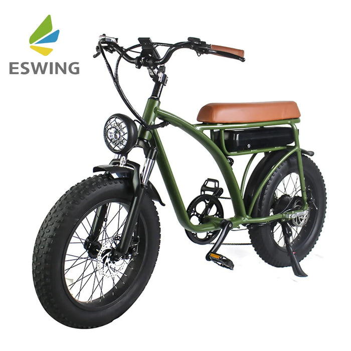 ESWING ESBike-01 20 Inch Electric Mountain Bike 500W 48V EBike Fat Tire Electric Bike For Adults