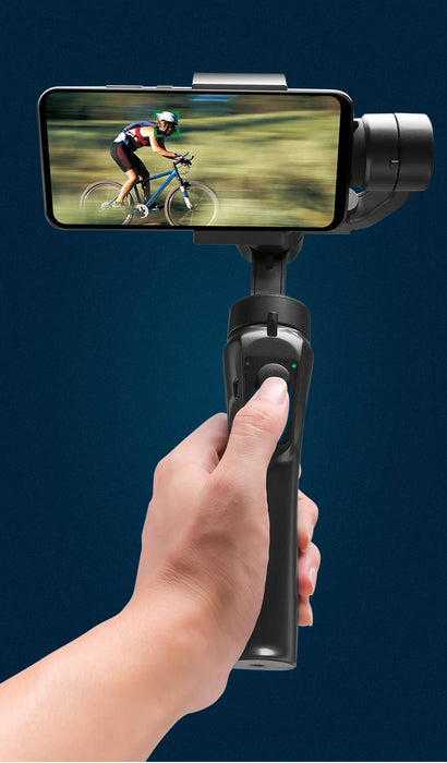 F6 3 Axis Gimbal Handheld Stabilizer Action Camera Holder Anti Shake Video Record Smartphone Gimbal Stabilizer For Phone