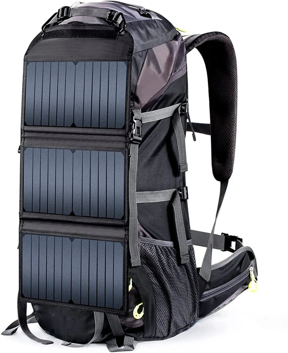 Solar Mountaineering USB 20W Solar panel Collapsible Waterproof Fabric High Power laptop Solar Backpack bag
